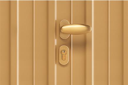 Bronze-finish aluminium